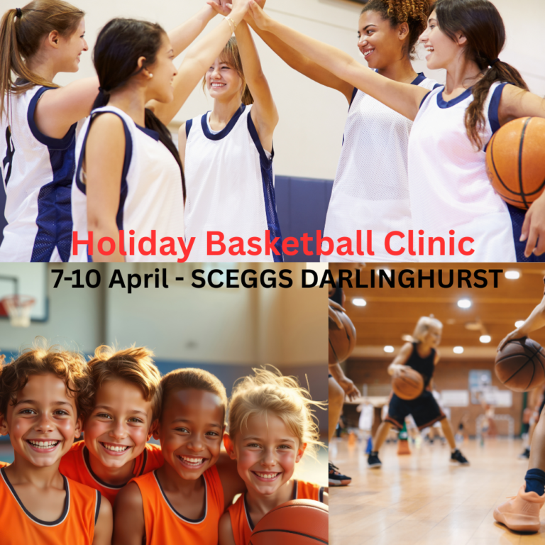 Holiday Basketball Clinic – April 7-10 SCEGGS, Darlinghurst Indoor Court